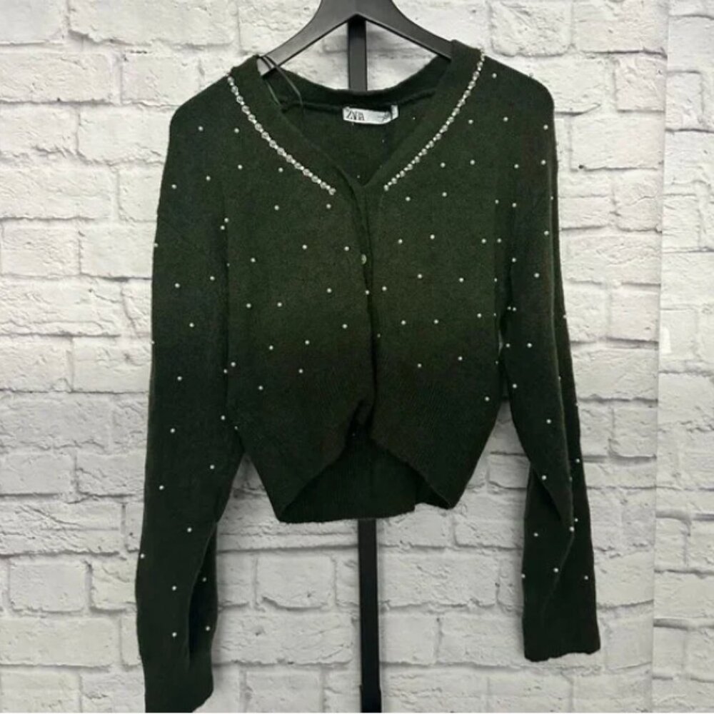 NWT - Zara Detailed Sweater